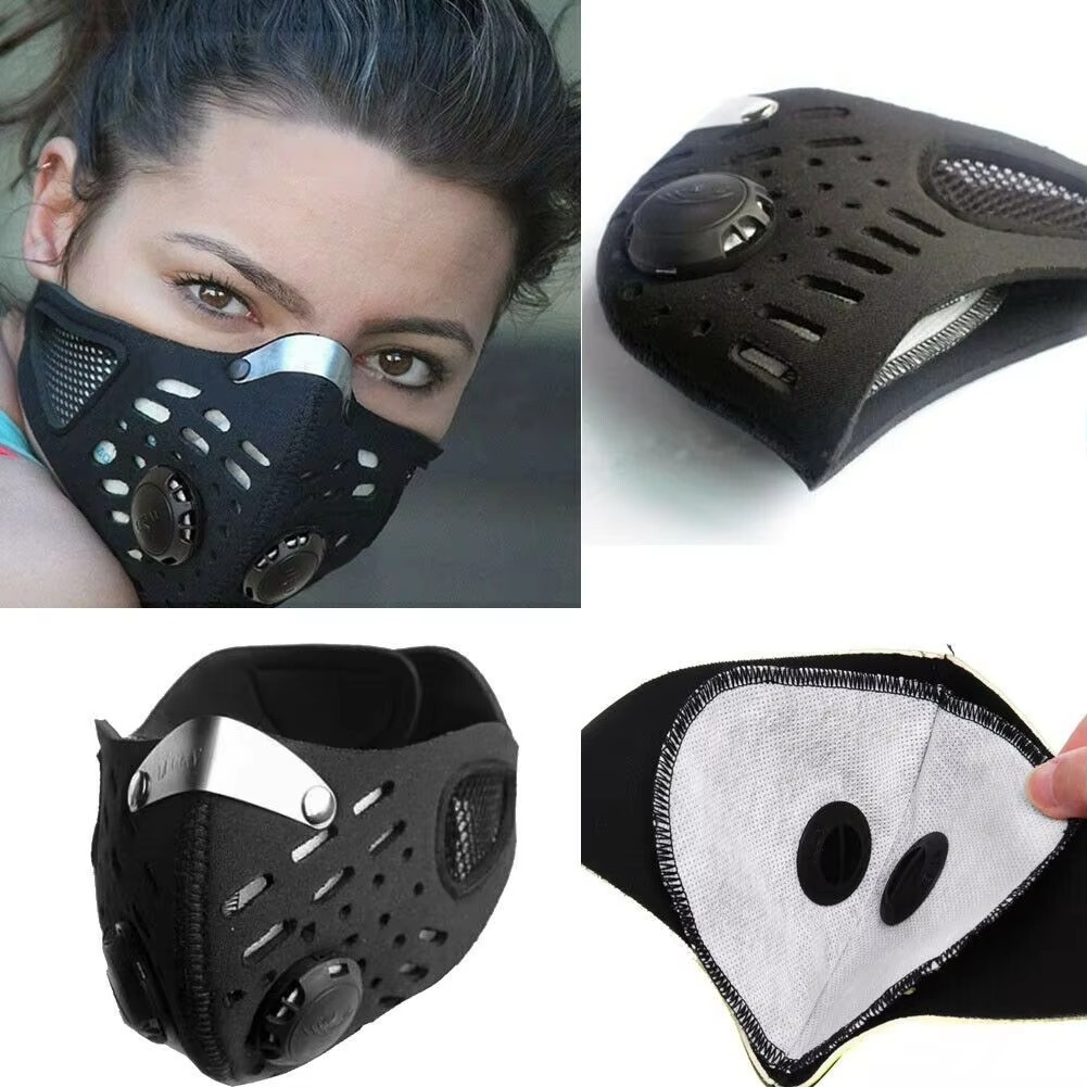 Anti Pollution Mask - 1 masque facial avec filtre amovible,