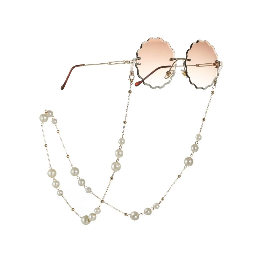 Mask Lanyard Adjustable - Chaîne de lunettes tendance ornée de