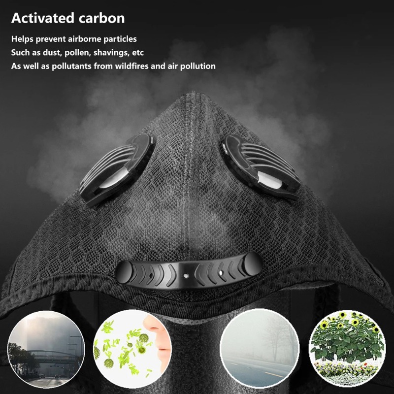 Masque facial pour le cyclisme - Anti Pollution Mask avis et prix