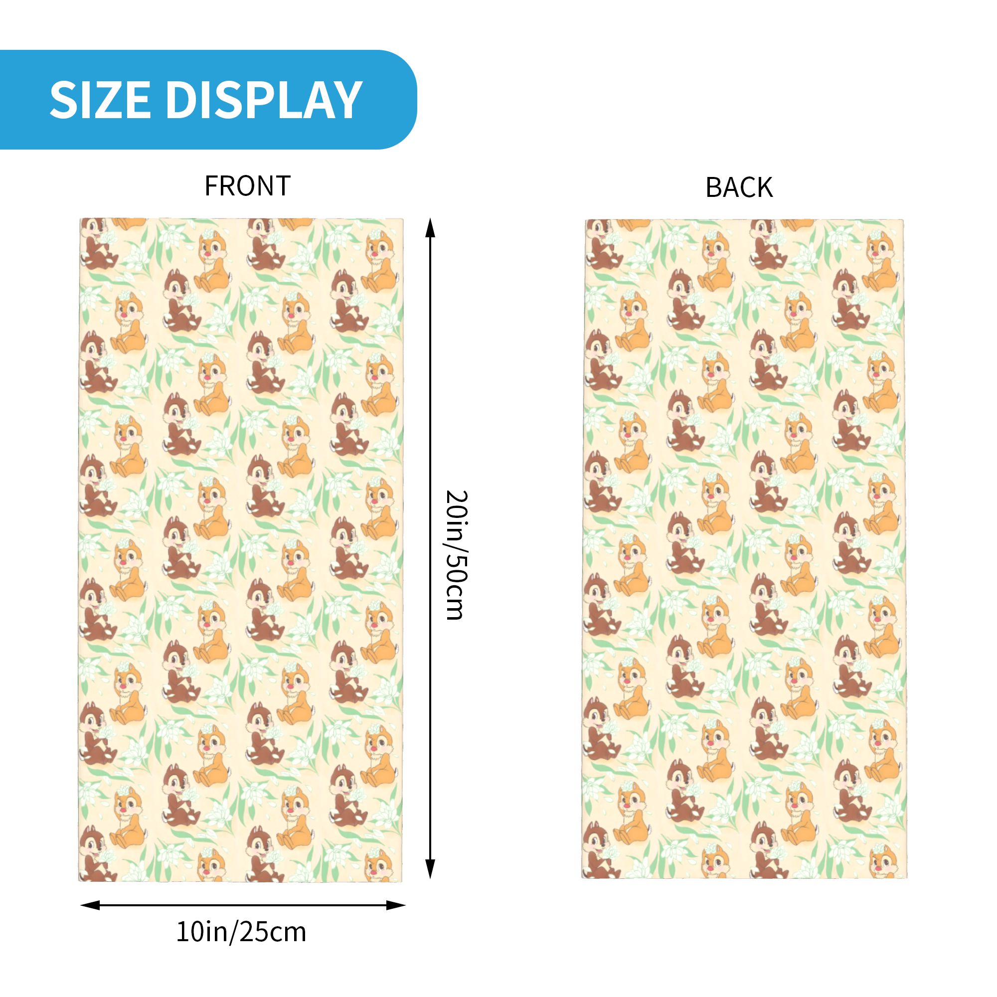 Cache-cou bandana personnalisé - Neck Gaiter Face Cover avis et prix