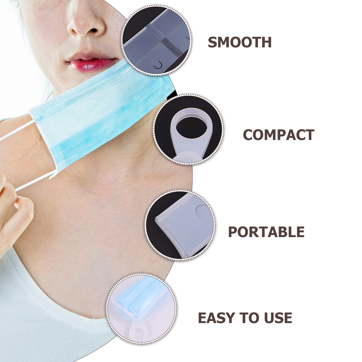 2 boîtes de rangement pour mas - Face Mask Storage Box avis et prix