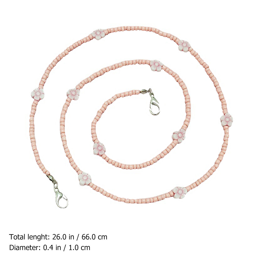 Chaîne de lanière bohème perlé - Mask Chain Holder avis et prix