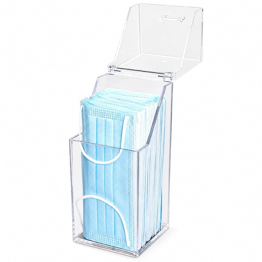 Distributeur de masques faciau - Face Mask Storage Box avis et prix