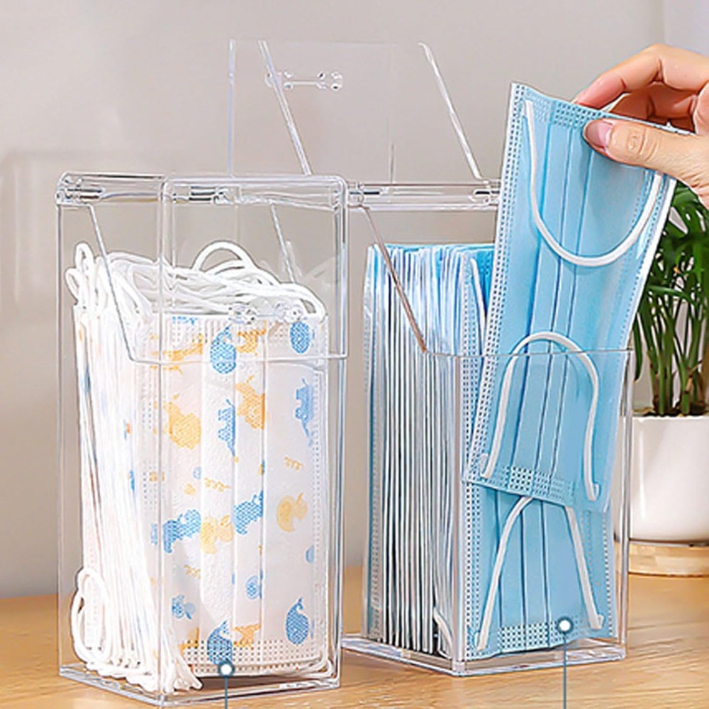 Distributeur de masques faciau - Face Mask Storage Box avis et prix
