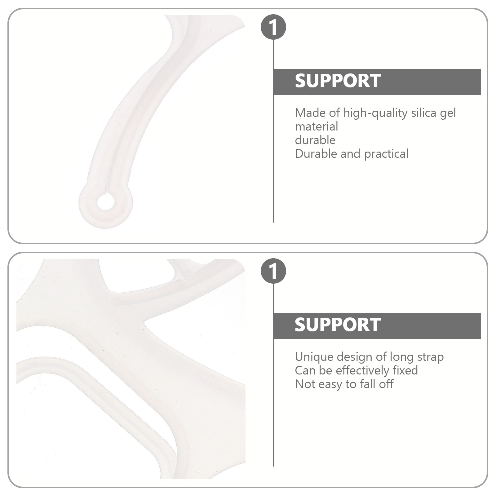 5 pièces de support interne po - Silicone Mask Bracket avis et prix